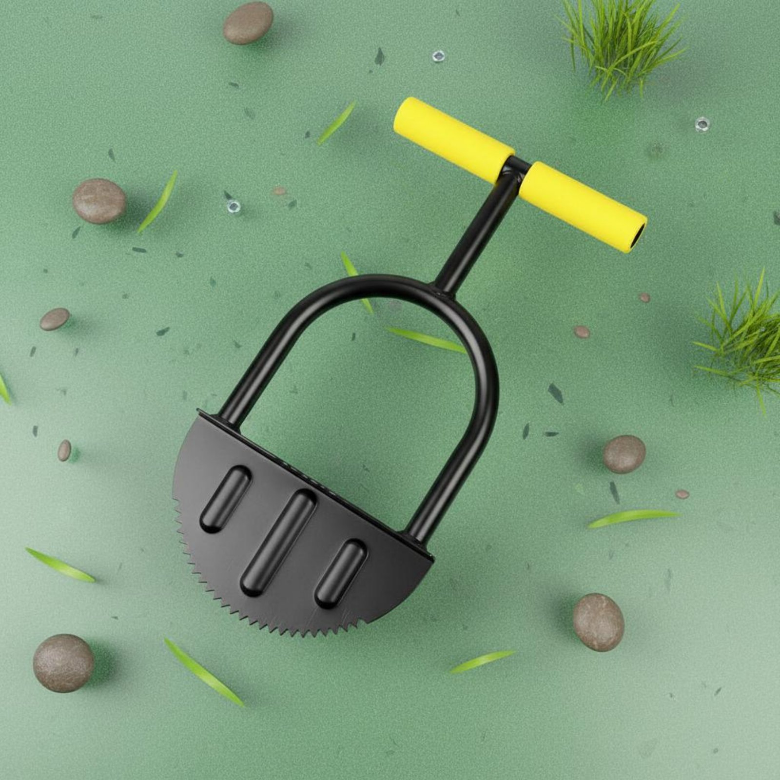 Gardening Tools Shovel - Half Moon Edger Wide Foot Pedal