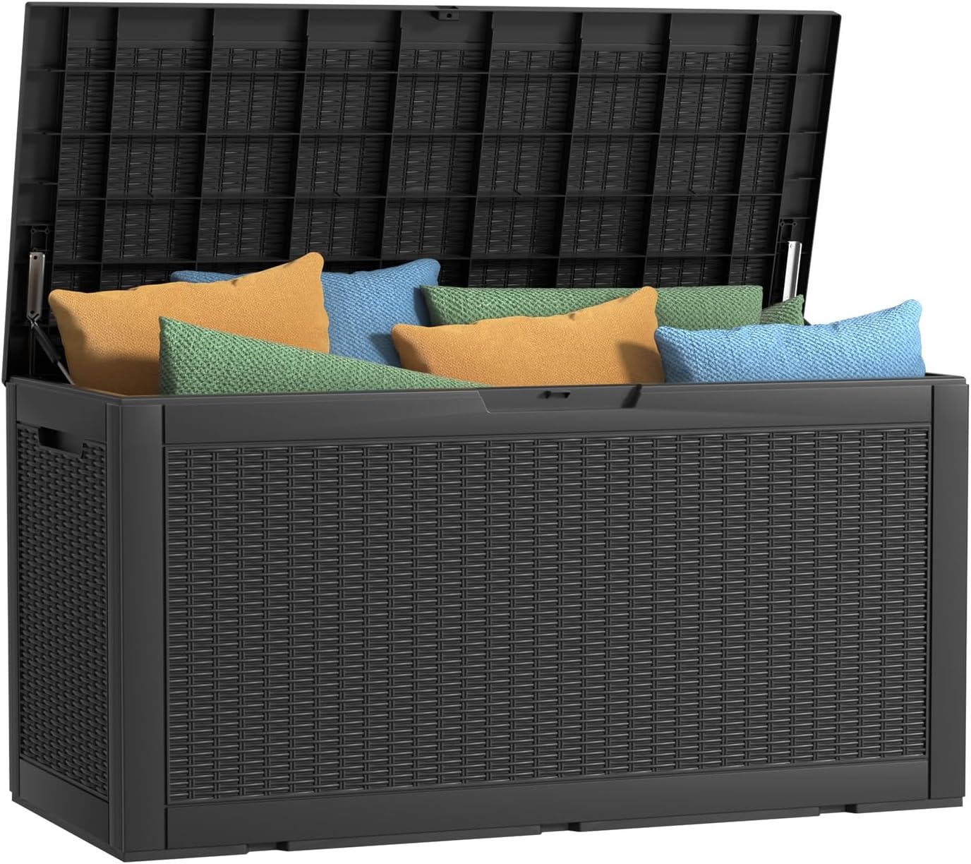Gardening Tools Box - 100Gal Waterproof Deck Box - Lockable