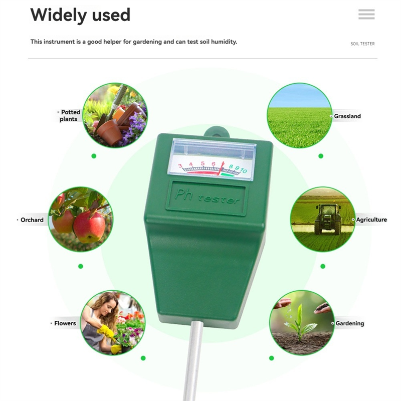 Gardening Tools Quality - A53Q-Soil PH Meter Garden Plant PH