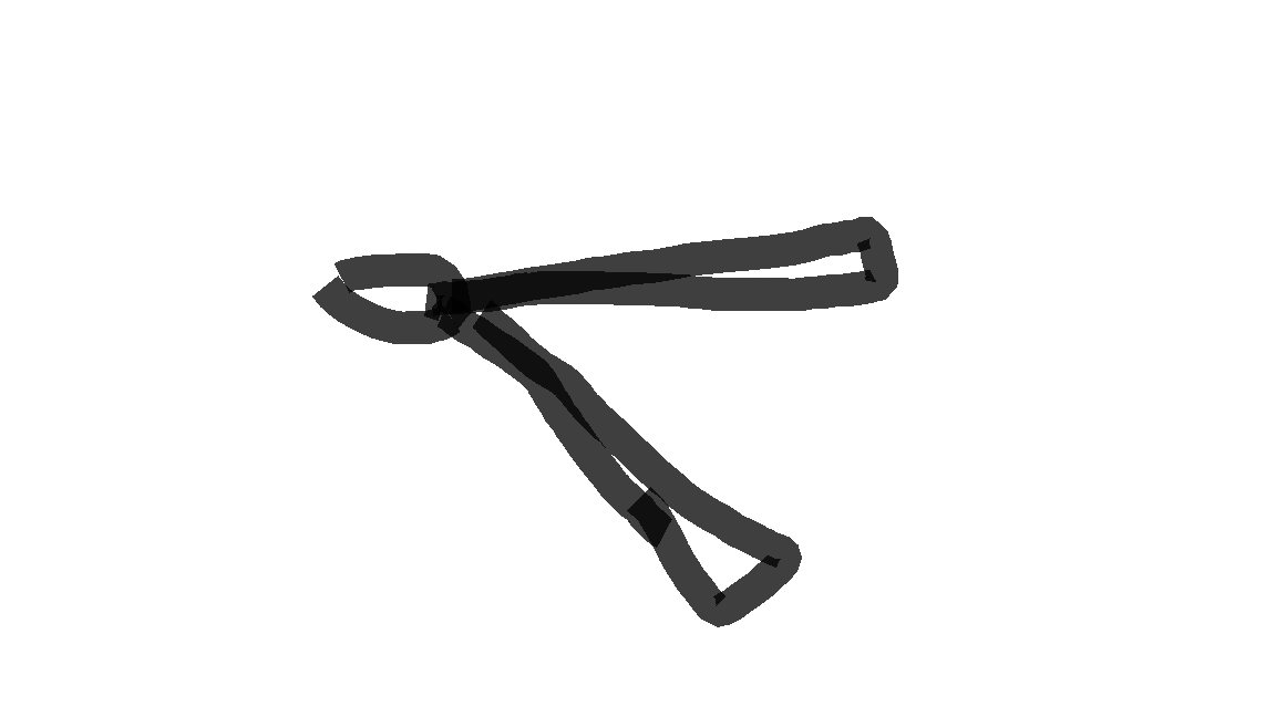 Gardening Tools Drawing - Thick branch shears 200MM bonsai tools