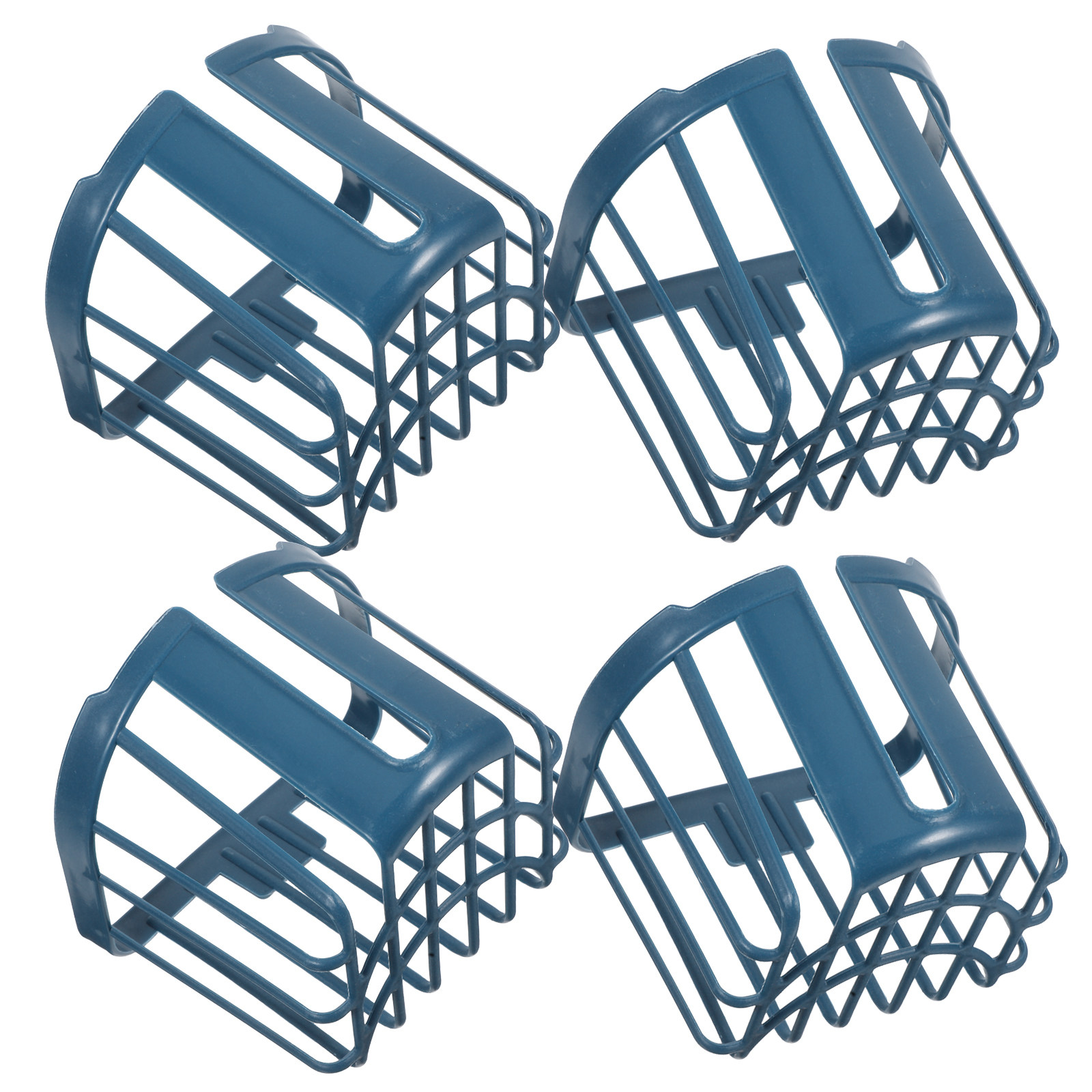Hanging Planter Basket - 4Pcs Plastic Wall Planter Basket for