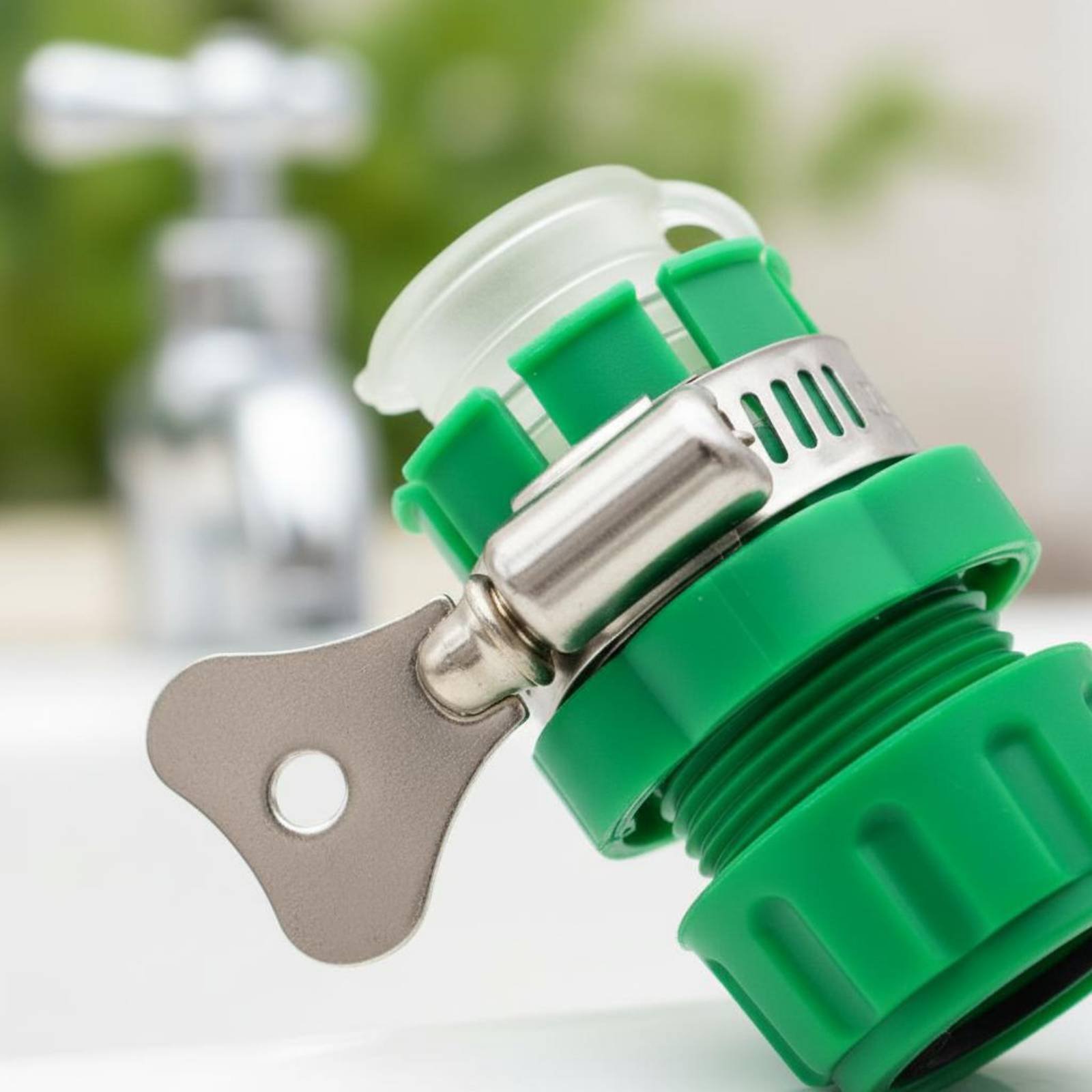 Gardening Tools English - Car Wash Hose Connector No-Tools-Needed Universal