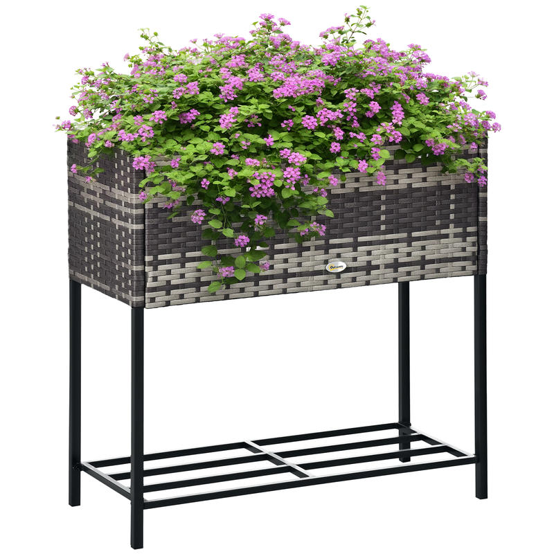 Gardening Tools Box - Raised Garden Bed, Elevated Planter Box