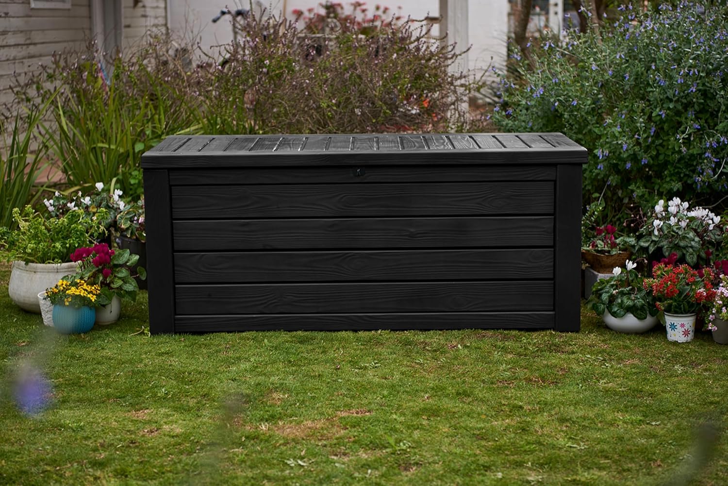 150 Gallon Outdoor Storage Box - Gardening Tools Box บทวิจารณ์และราคา