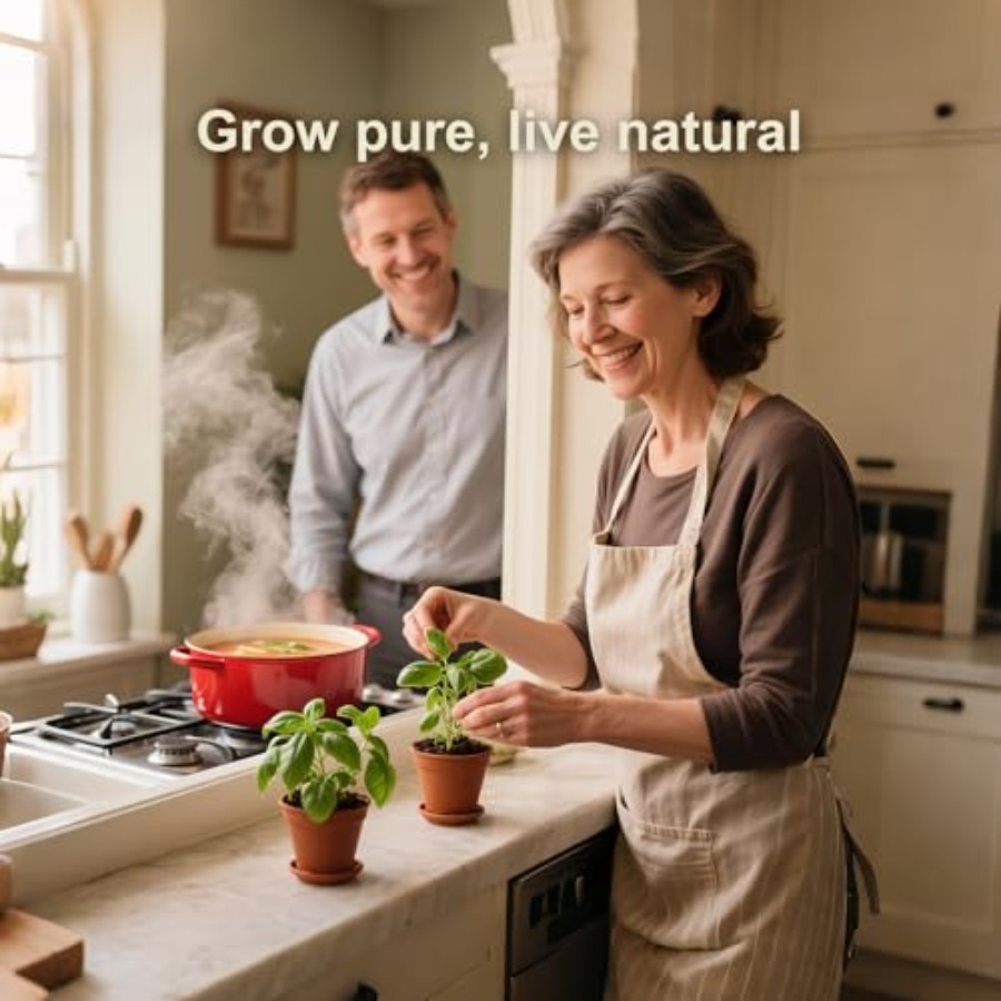 10 Indoor Herb Garden Kit 33pc - Gardening Tools Gift Ideas บทวิจารณ์และราคา