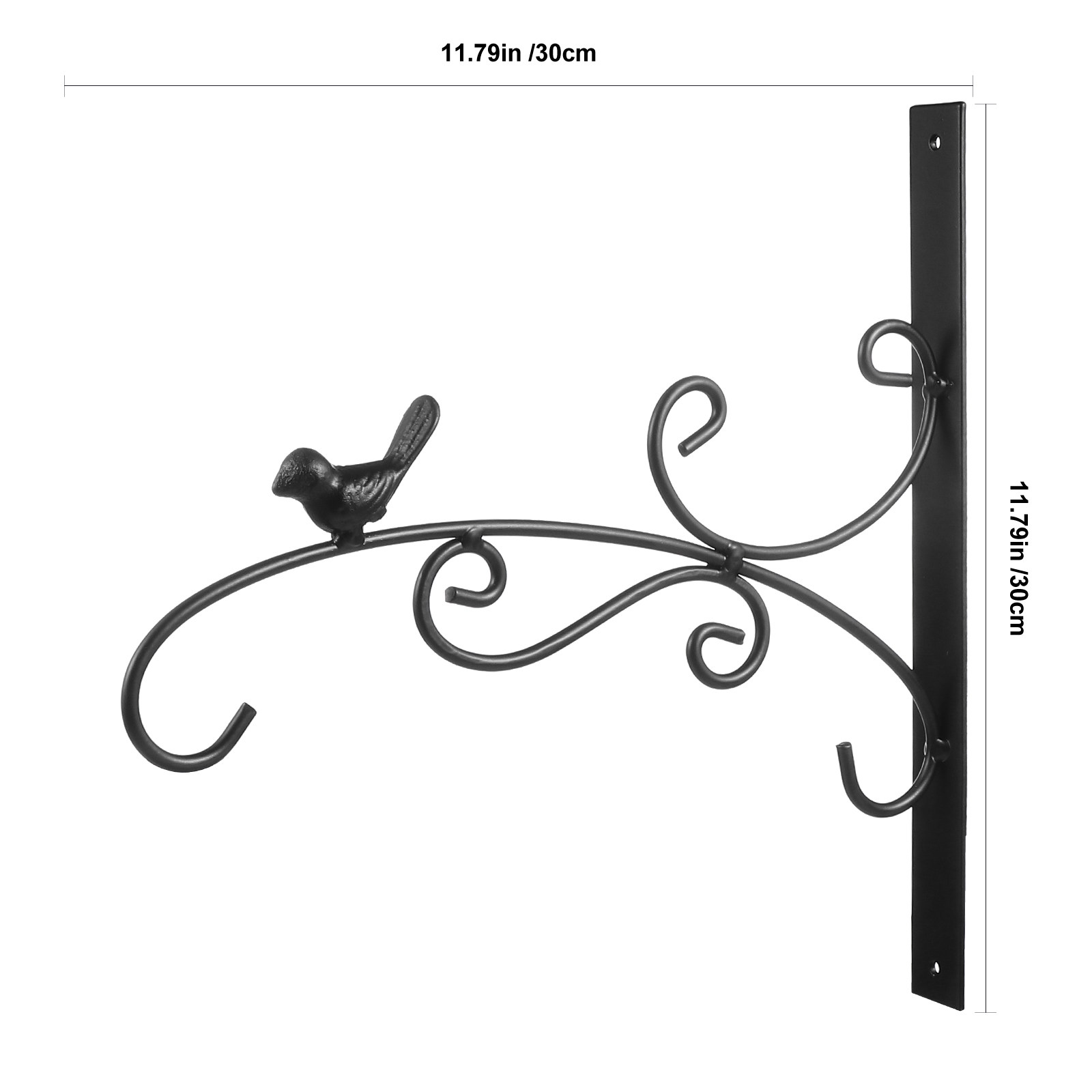Sturdy Rust-Proof Iron Wall Mo - Hanging Planter Basket บทวิจารณ์และราคา