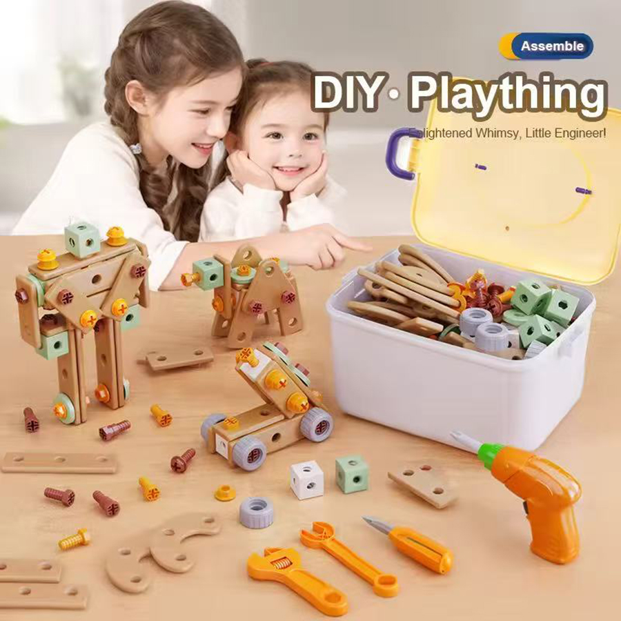 DIY- Kids Tool Set Nut Assembl - Gardening Tools Kit For Kids บทวิจารณ์และราคา