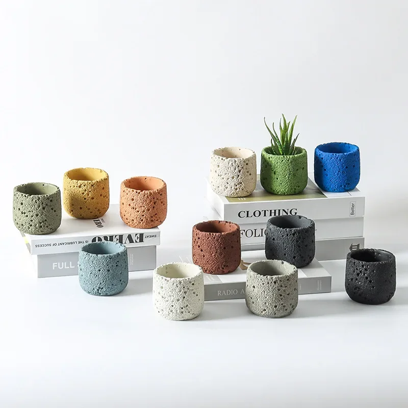 Nordic cement flowerpot simple - Hanging Planter Basket บทวิจารณ์และราคา