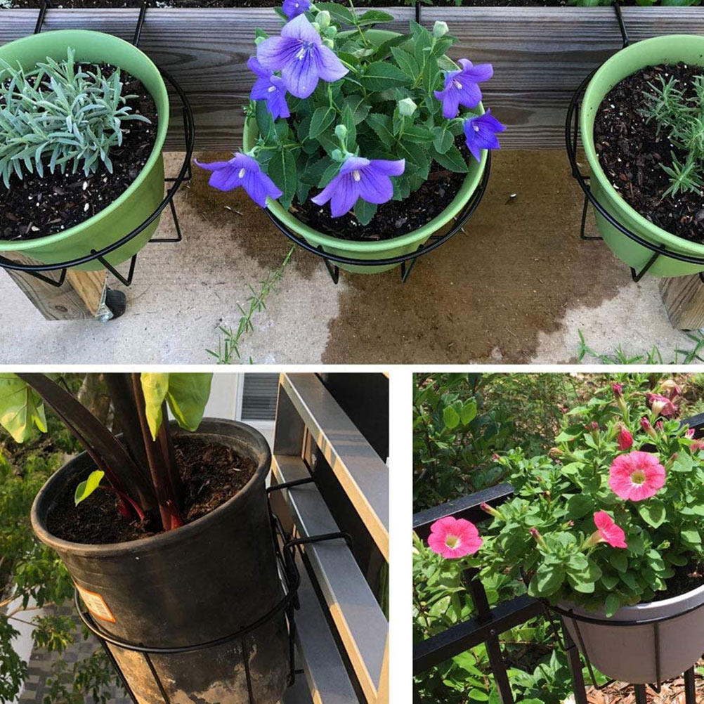 1Pcs Premium Iron Flower Pot H - Hanging Planter Basket บทวิจารณ์และราคา