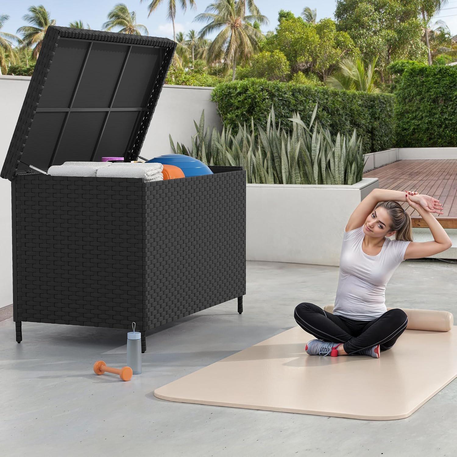 230 gal outdoor storage box, x - Gardening Tools Box บทวิจารณ์และราคา