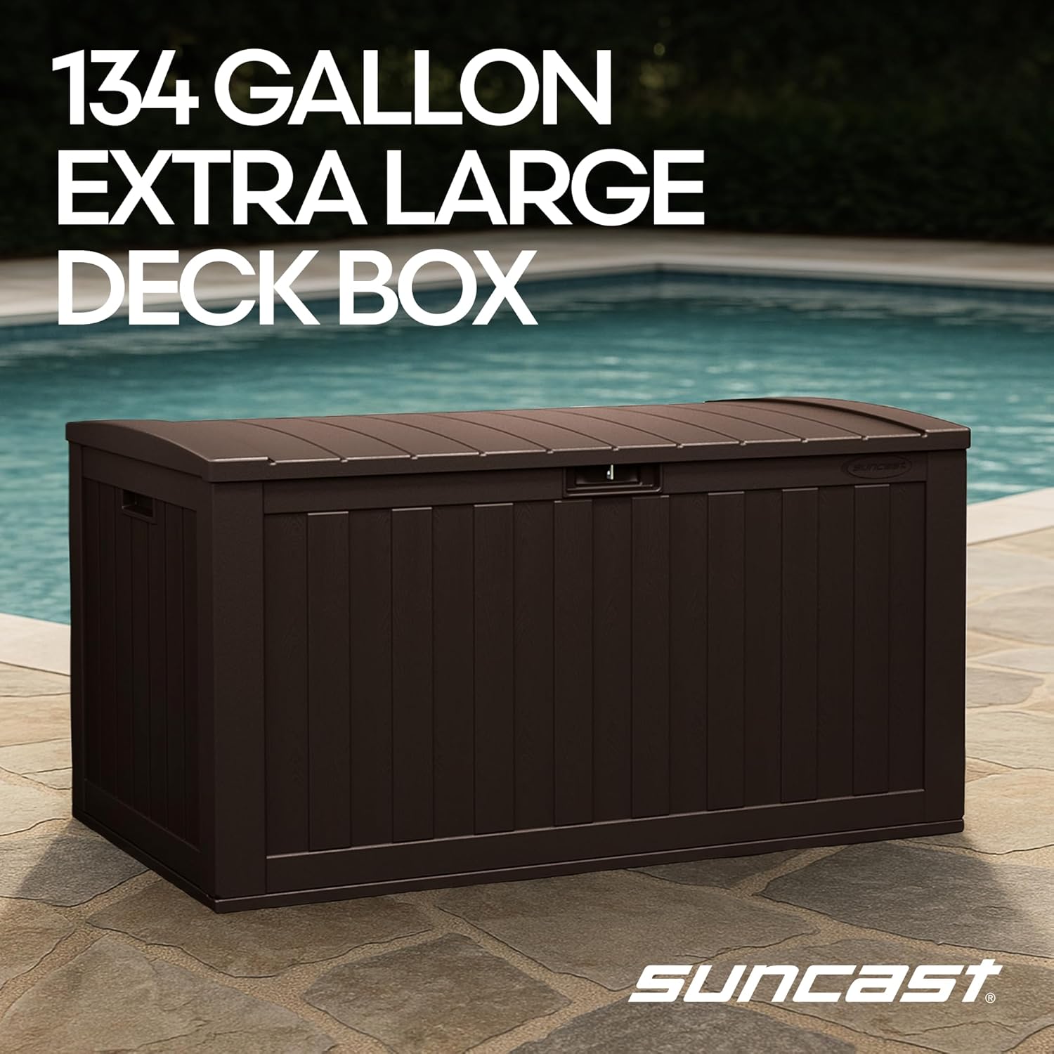 Extra-Large Outdoor Patio Deck - Gardening Tools Box บทวิจารณ์และราคา