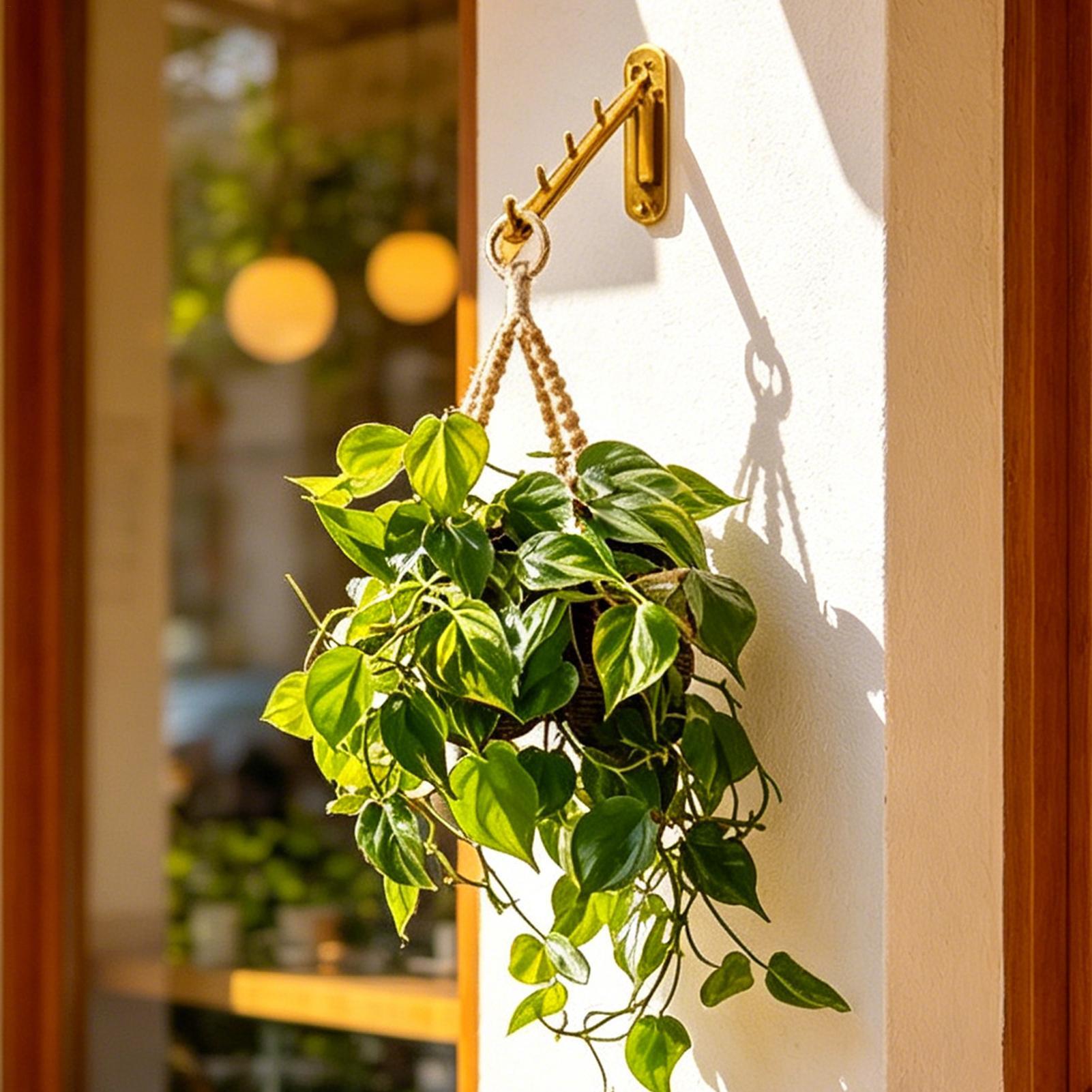 Wall-mounted plant rack plante - Hanging Planter Basket บทวิจารณ์และราคา