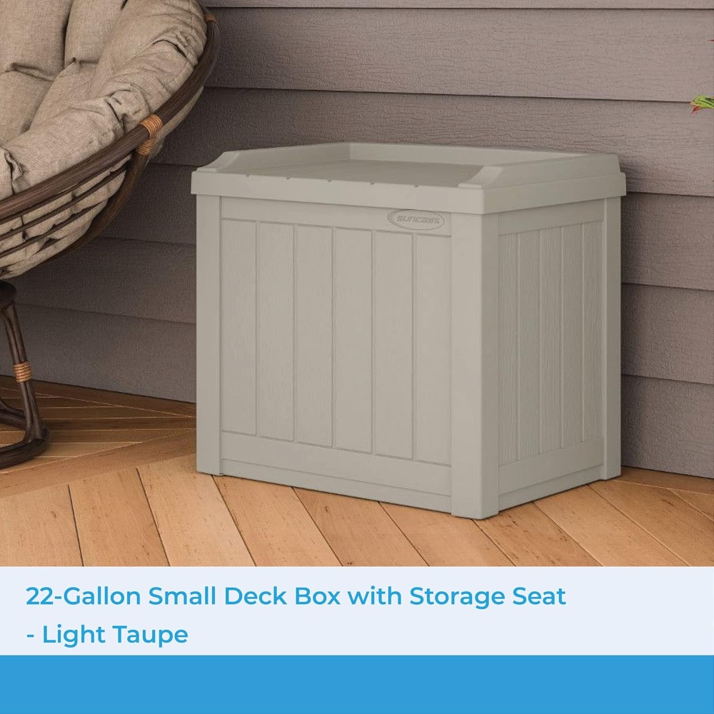 22 Gallon Outdoor Storage Box  - Gardening Tools Box บทวิจารณ์และราคา