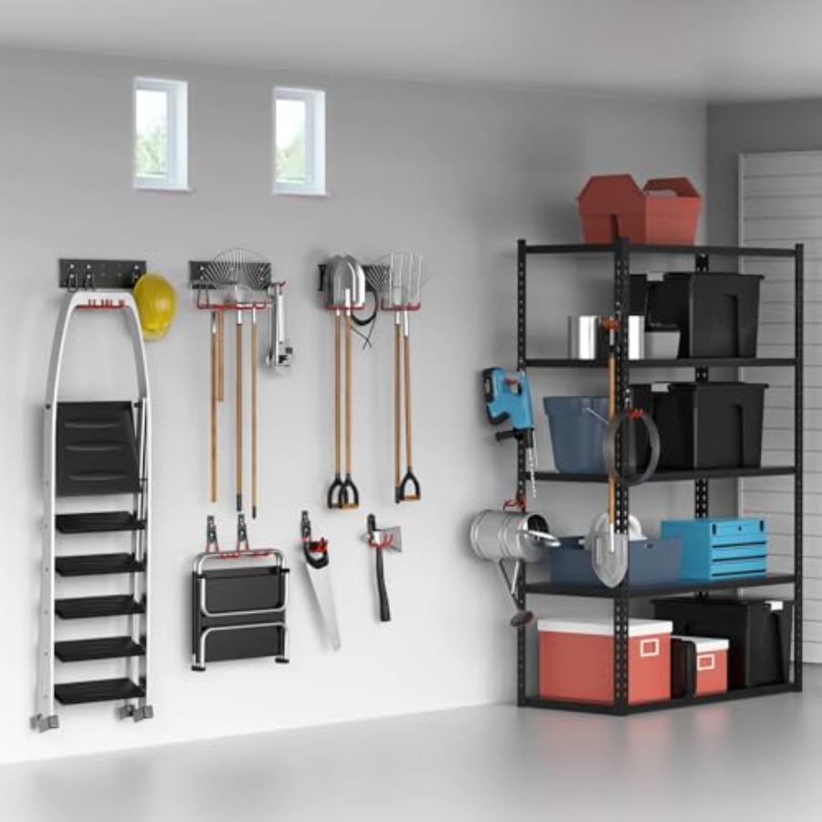 24 PCS Garage Storage Hooks wi - Gardening Tools Shovel บทวิจารณ์และราคา