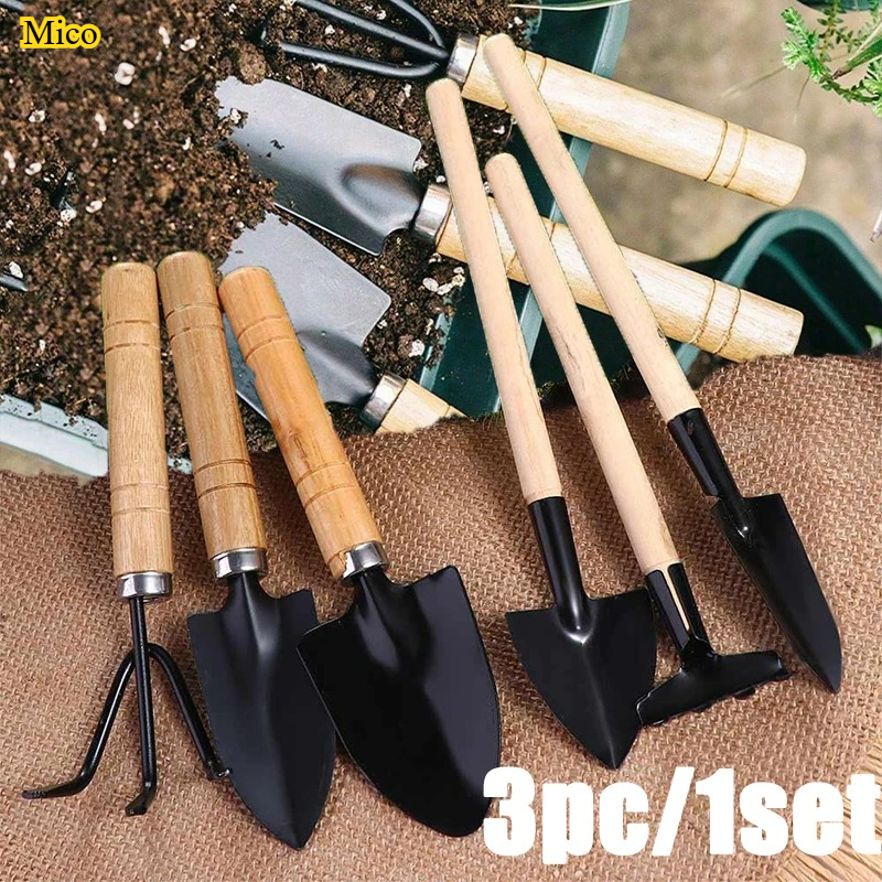 3Pcs Mini Gardening Tool Set w - Gardening Tools Shovel บทวิจารณ์และราคา