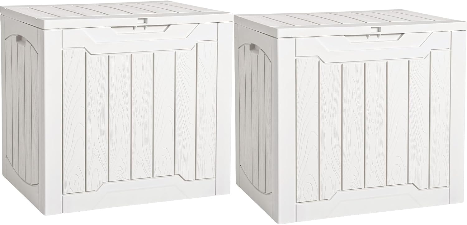 31 Gallon Deck Box Set of 2 Lo - Gardening Tools Box บทวิจารณ์และราคา