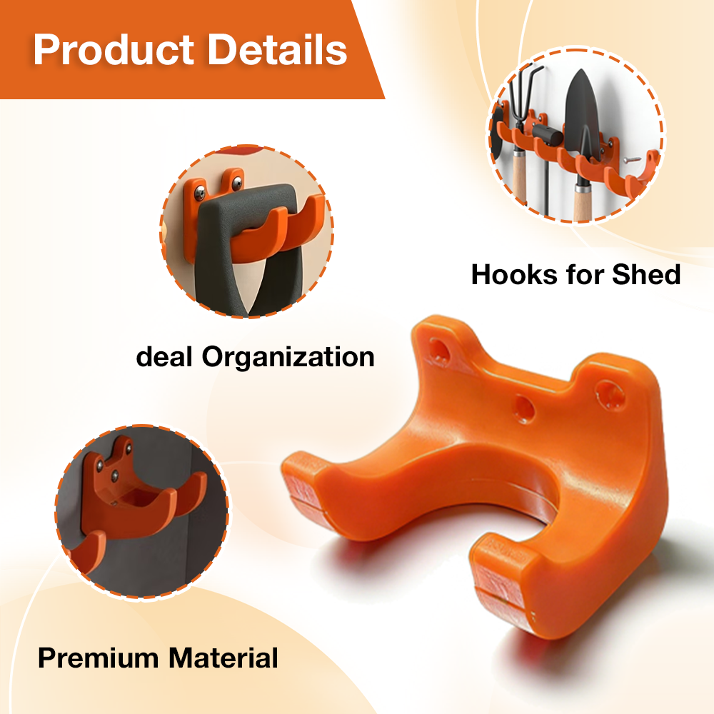 5/10Pcs Gardening Tool Hanger, - Gardening Tools Screwfix บทวิจารณ์และราคา
