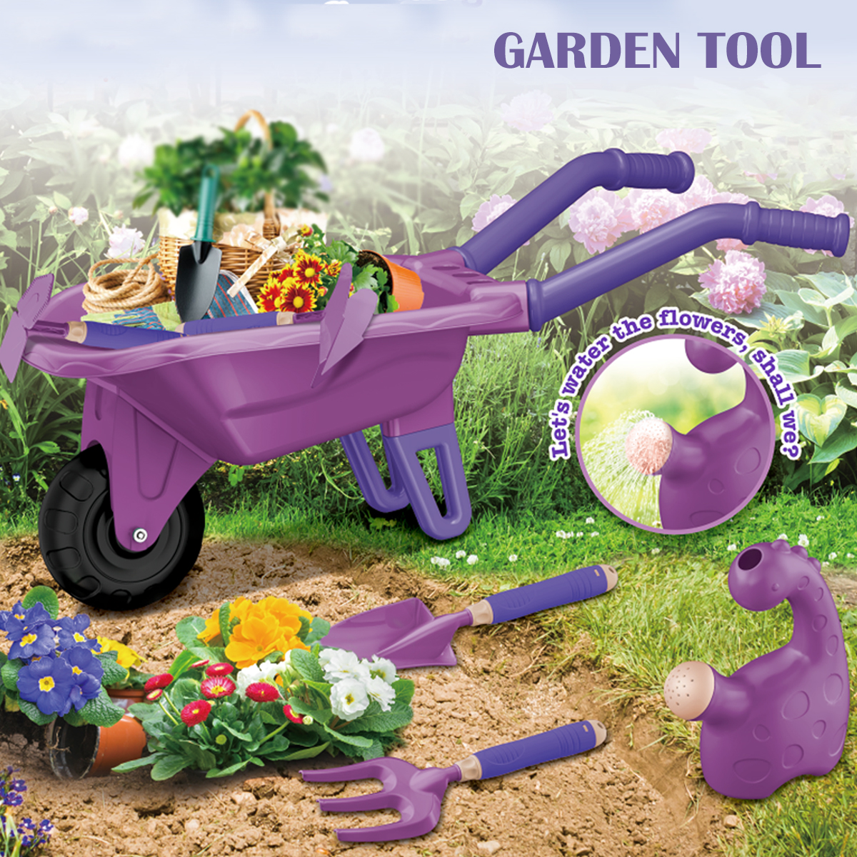 Gardening Tool Set Toys for ki - Gardening Tools Kit For Kids บทวิจารณ์และราคา