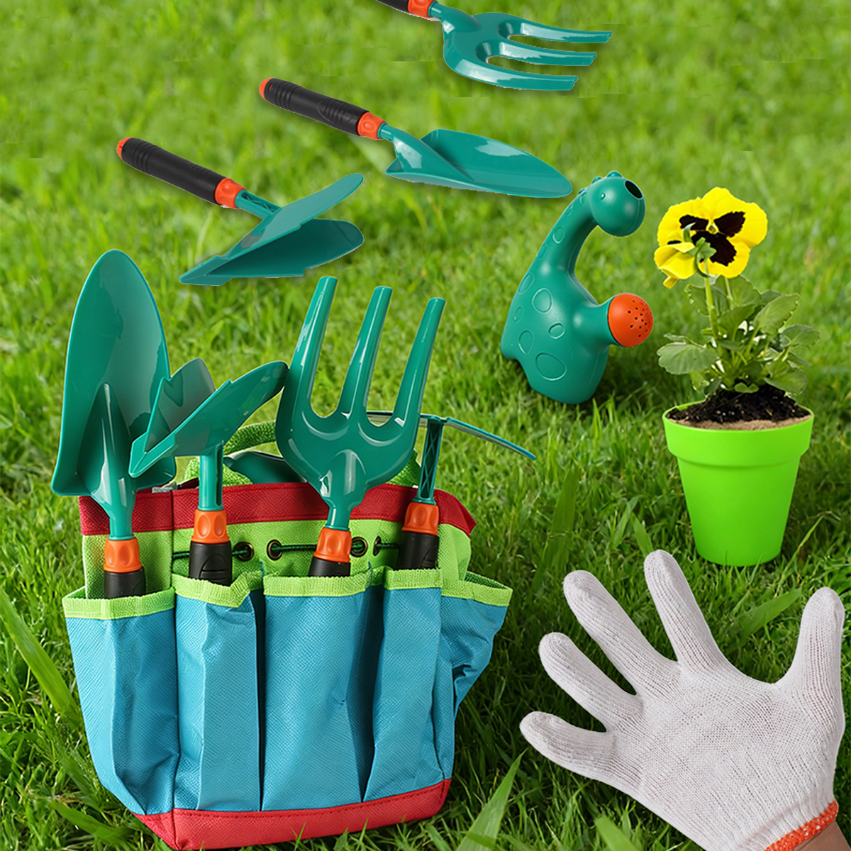 Gardening Tool Set Toys for ki - Gardening Tools Kit For Kids บทวิจารณ์และราคา