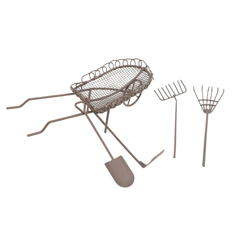 1/12 Dollhouse Simulation Gard - Gardening Tools Shovel บทวิจารณ์และราคา