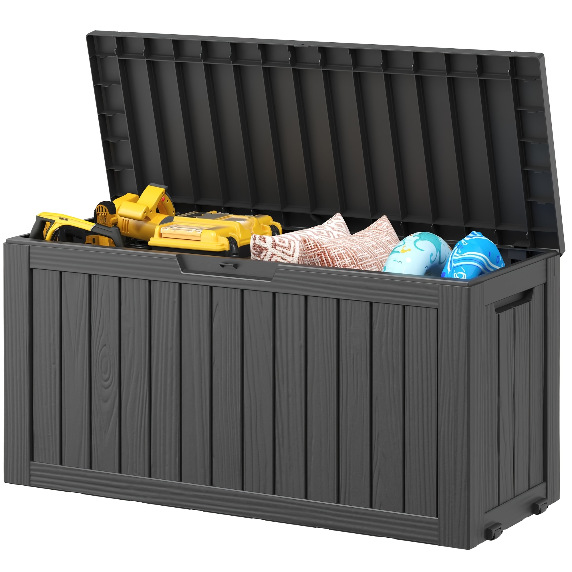 161 Gallon Deck Box, Indoor An - Gardening Tools Box บทวิจารณ์และราคา