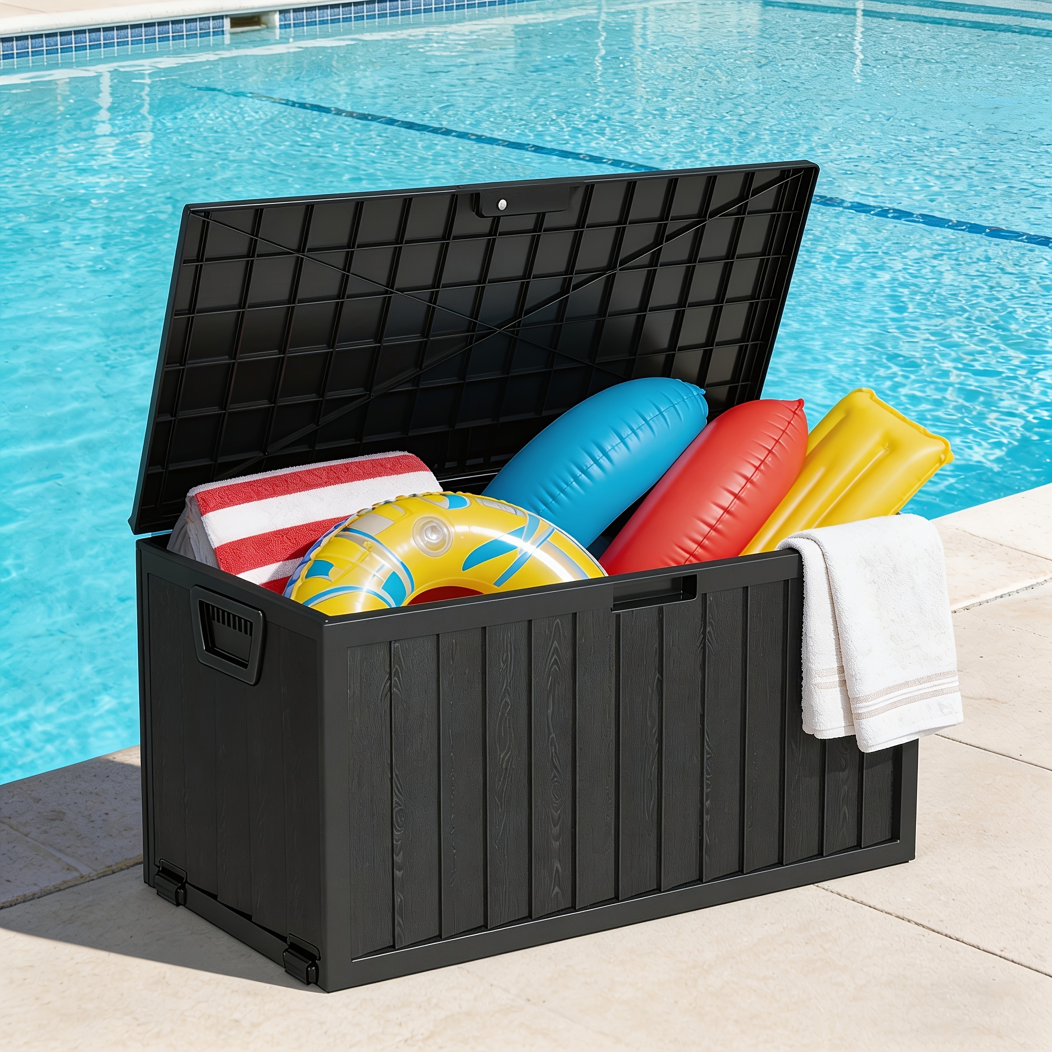 75/35 Gallon Outdoor Storage B - Gardening Tools Box บทวิจารณ์และราคา