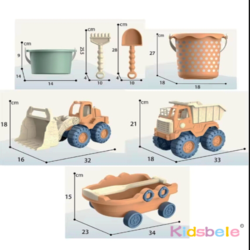 Beach Play Toys Children Porta - Gardening Tools Kit For Kids บทวิจารณ์และราคา