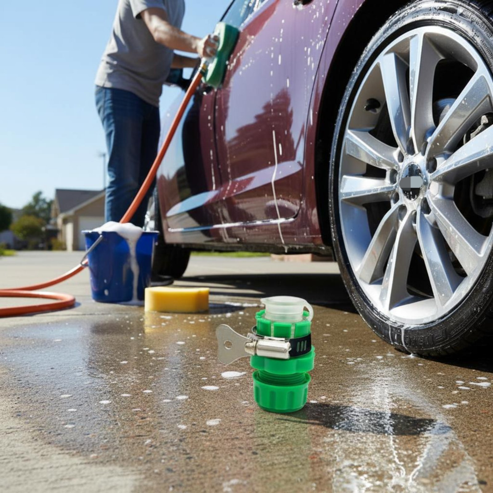 Car Wash Hose Connector No-Too - Gardening Tools English บทวิจารณ์และราคา