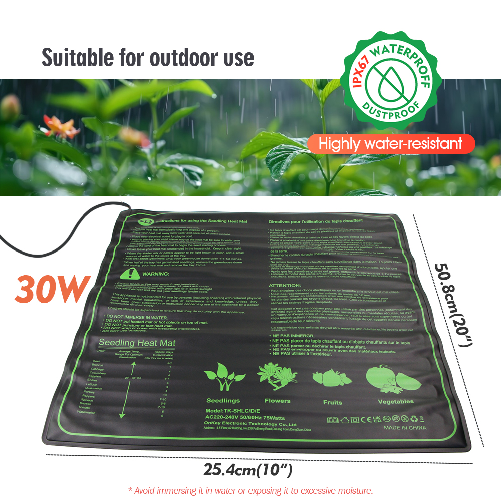 Warm Seedlings Box Heating Mat - Gardening Tools Box บทวิจารณ์และราคา