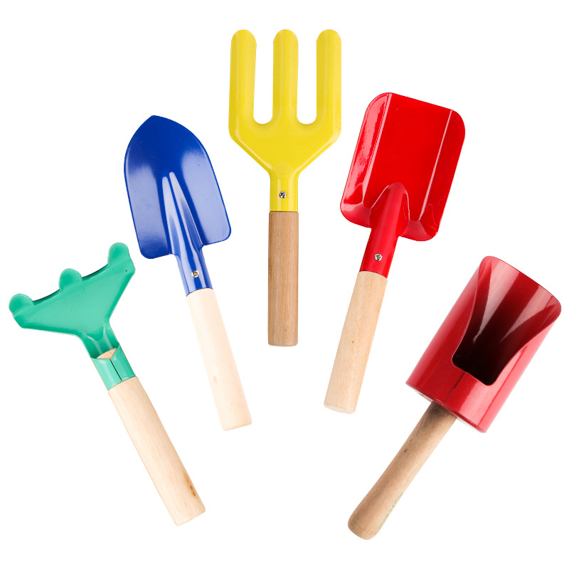 Colorful 6pcs Multifunctional  - Gardening Tools Kit For Kids บทวิจารณ์และราคา