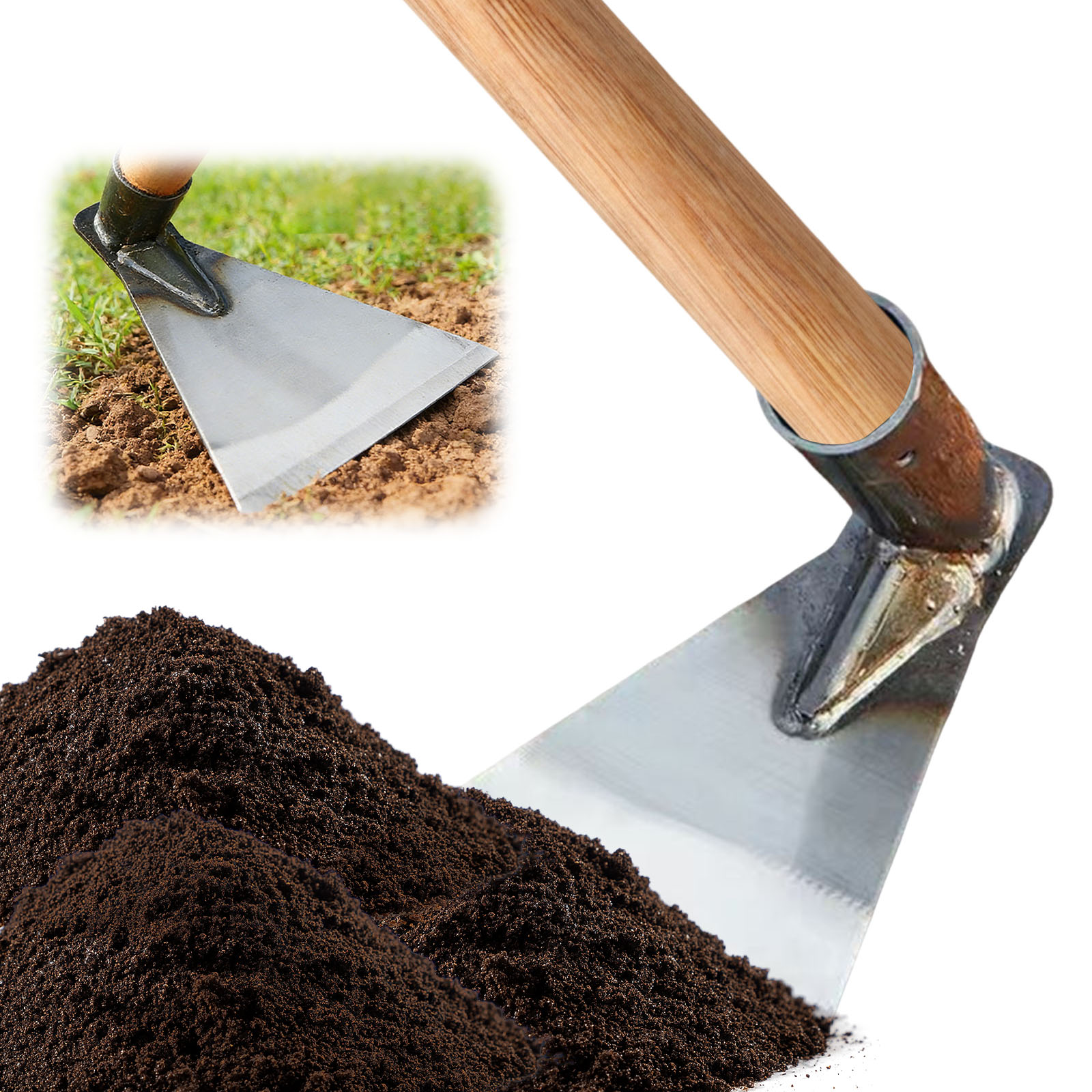 Draw Hoe Garden Tool Heavy Dut - Gardening Tools Drawing บทวิจารณ์และราคา
