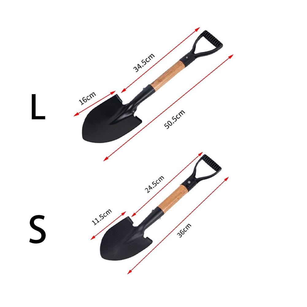 36cm Garden Shovel WIth Wooden - Gardening Tools Kit For Kids บทวิจารณ์และราคา