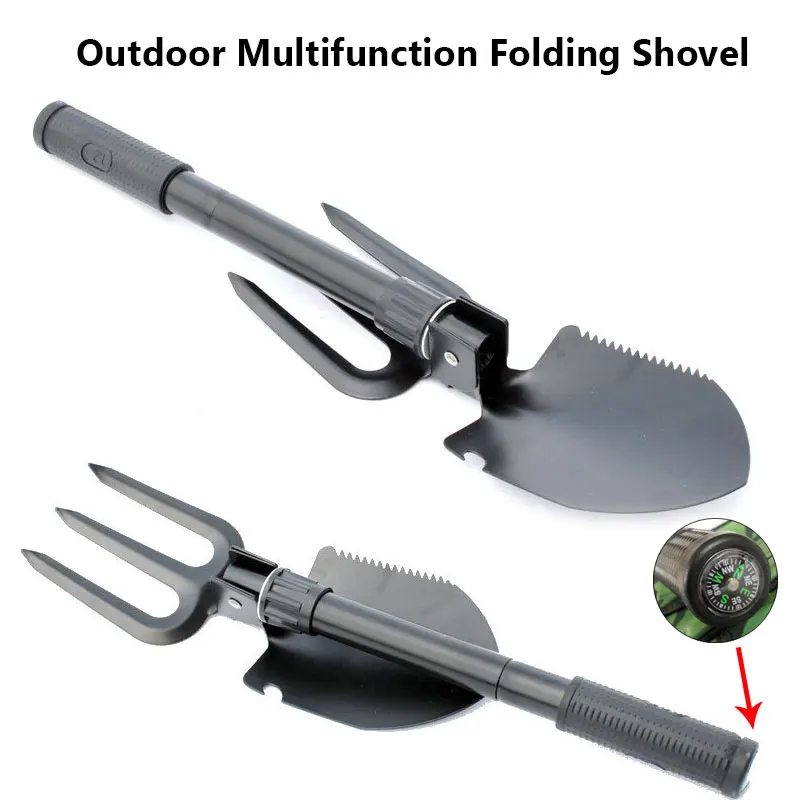 NEW Portable Multifunction Fol - Gardening Tools Shovel บทวิจารณ์และราคา