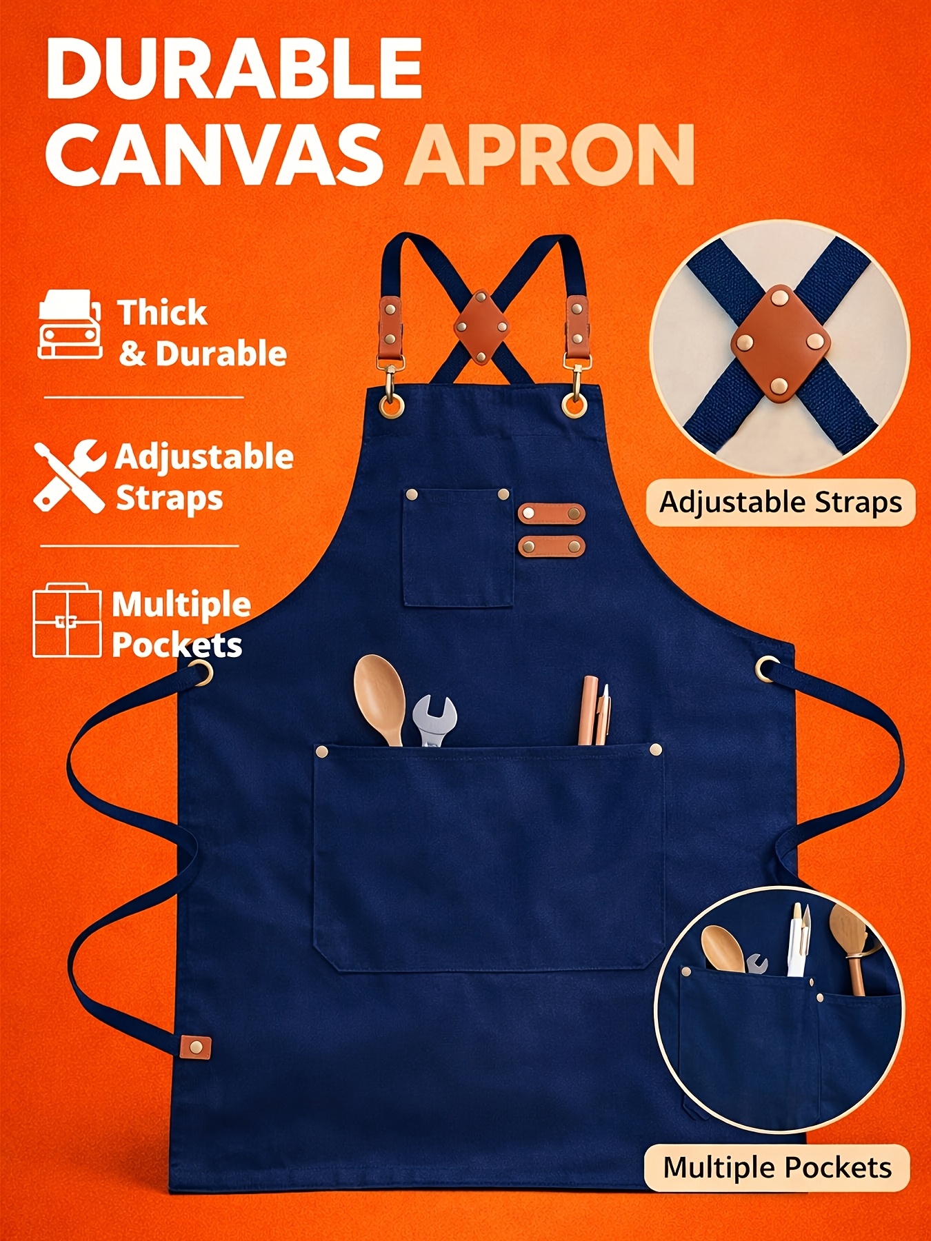 Festive Multi-Use Apron 12OZ C - Gardening Tools Gift Ideas บทวิจารณ์และราคา