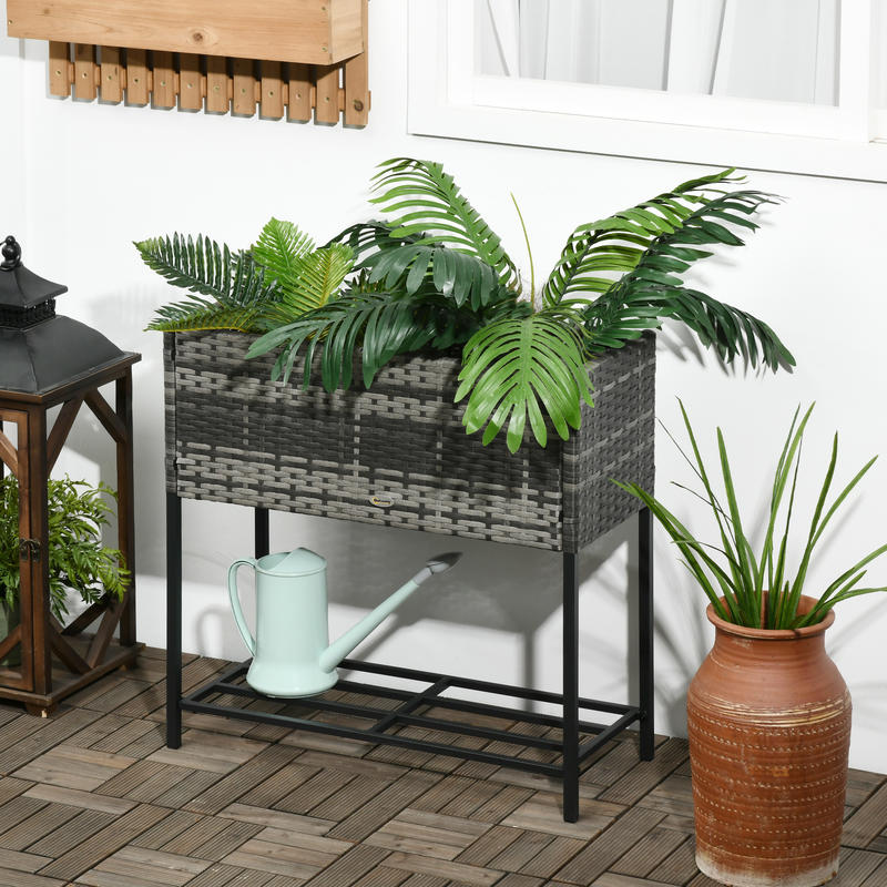 Raised Garden Bed, Elevated Pl - Gardening Tools Box บทวิจารณ์และราคา