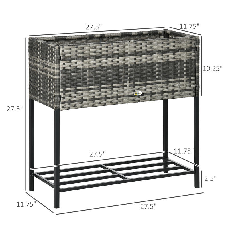 Raised Garden Bed, Elevated Pl - Gardening Tools Box บทวิจารณ์และราคา