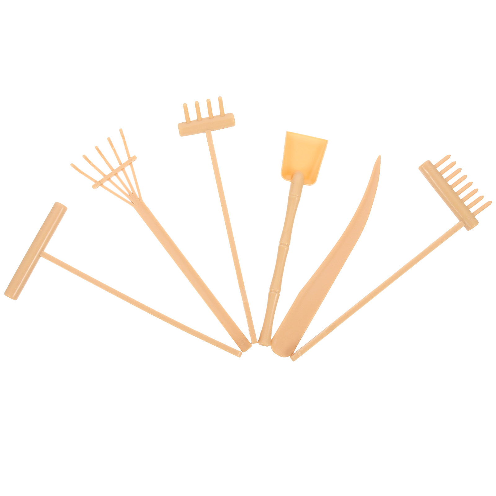 6Pcs Zen Garden Tools Sand Tab - Gardening Tools Drawing บทวิจารณ์และราคา