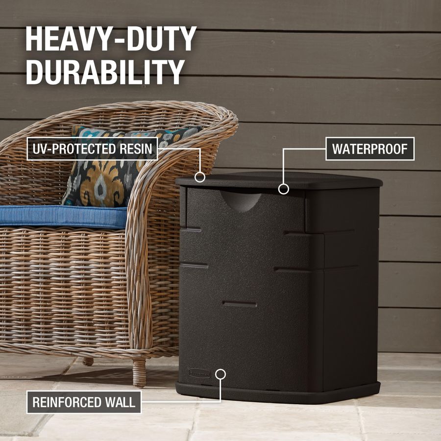 Small Resin Outdoor Storage De - Gardening Tools Box บทวิจารณ์และราคา