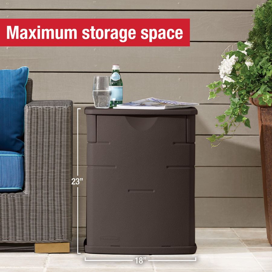 Small Resin Outdoor Storage De - Gardening Tools Box บทวิจารณ์และราคา