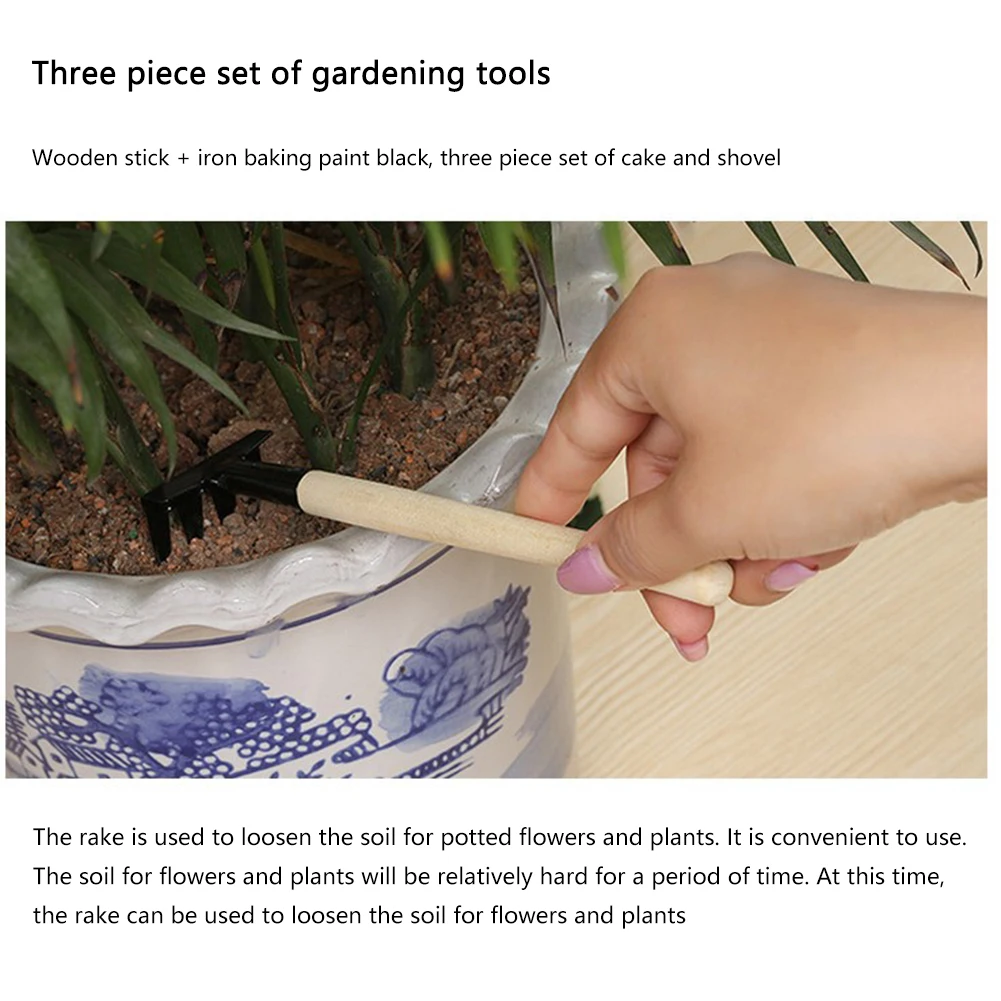 3pcs/set Mini Gardening Tools  - Gardening Tools Kit For Kids บทวิจารณ์และราคา