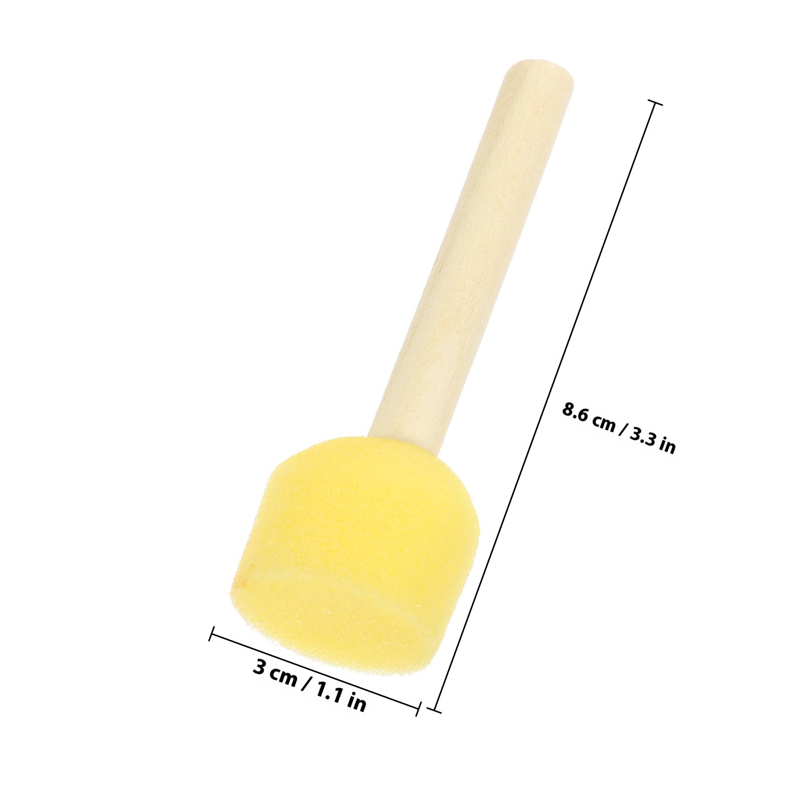 20Pcs Sponge Painting Brushes  - Gardening Tools Drawing บทวิจารณ์และราคา