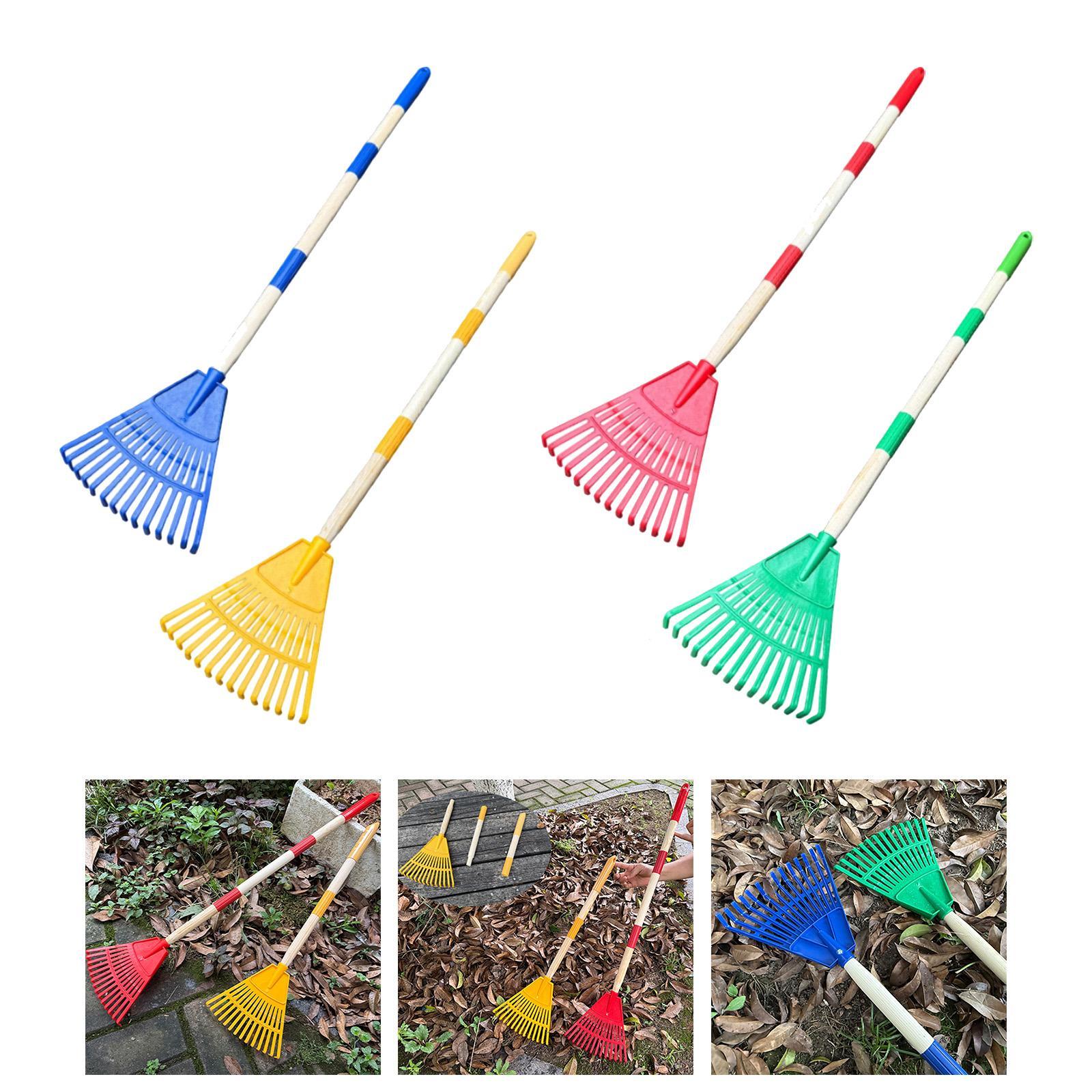 Leaf Rake 3 Sections with Long - Gardening Tools Kit For Kids บทวิจารณ์และราคา
