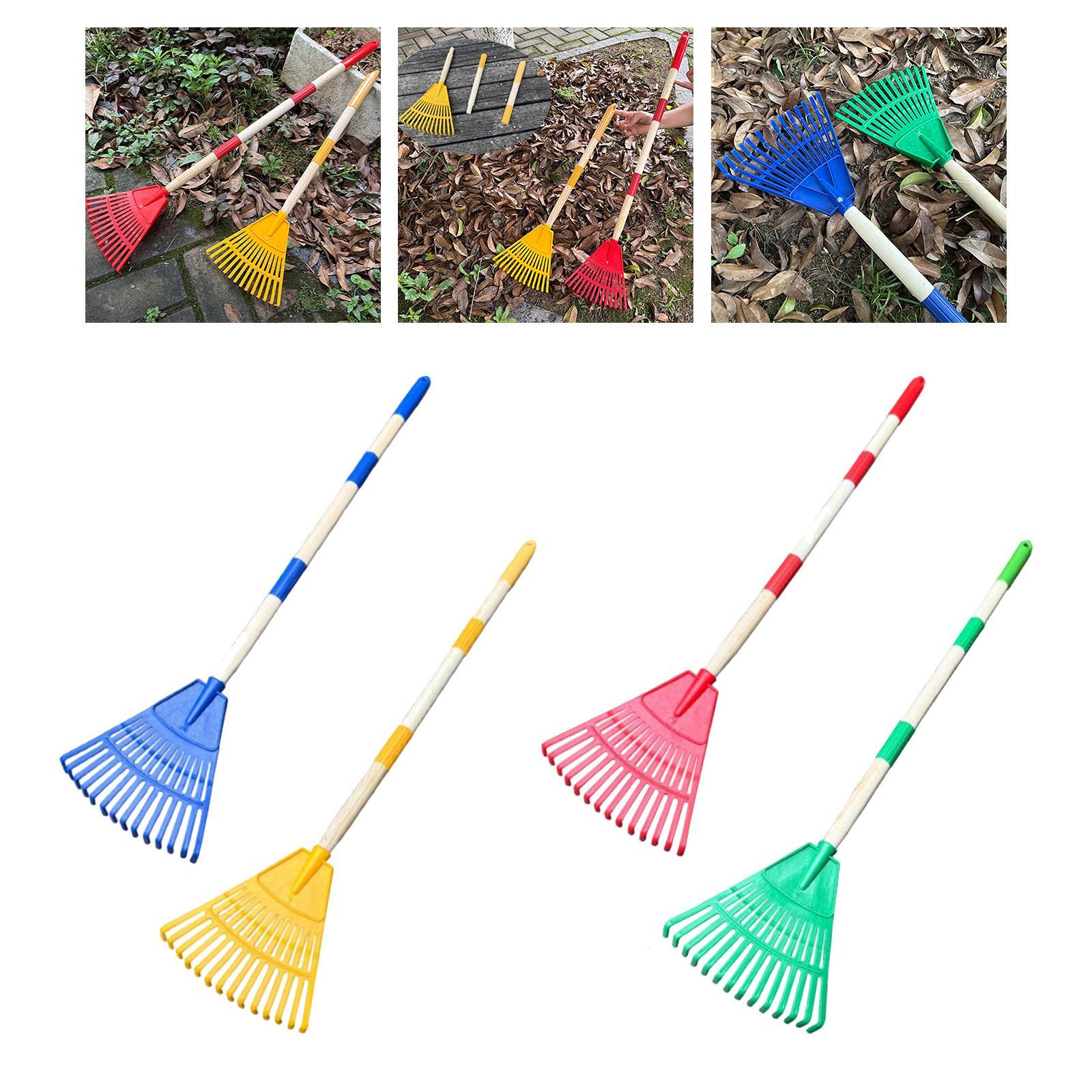 Leaf Rake 3 Sections with Long - Gardening Tools Kit For Kids บทวิจารณ์และราคา